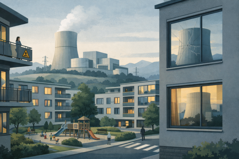 Symbolbild Atomkraftwerk, Chat GPT